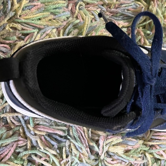 Nike Court Borough navy black and white sneakers - Picture 7 of 8